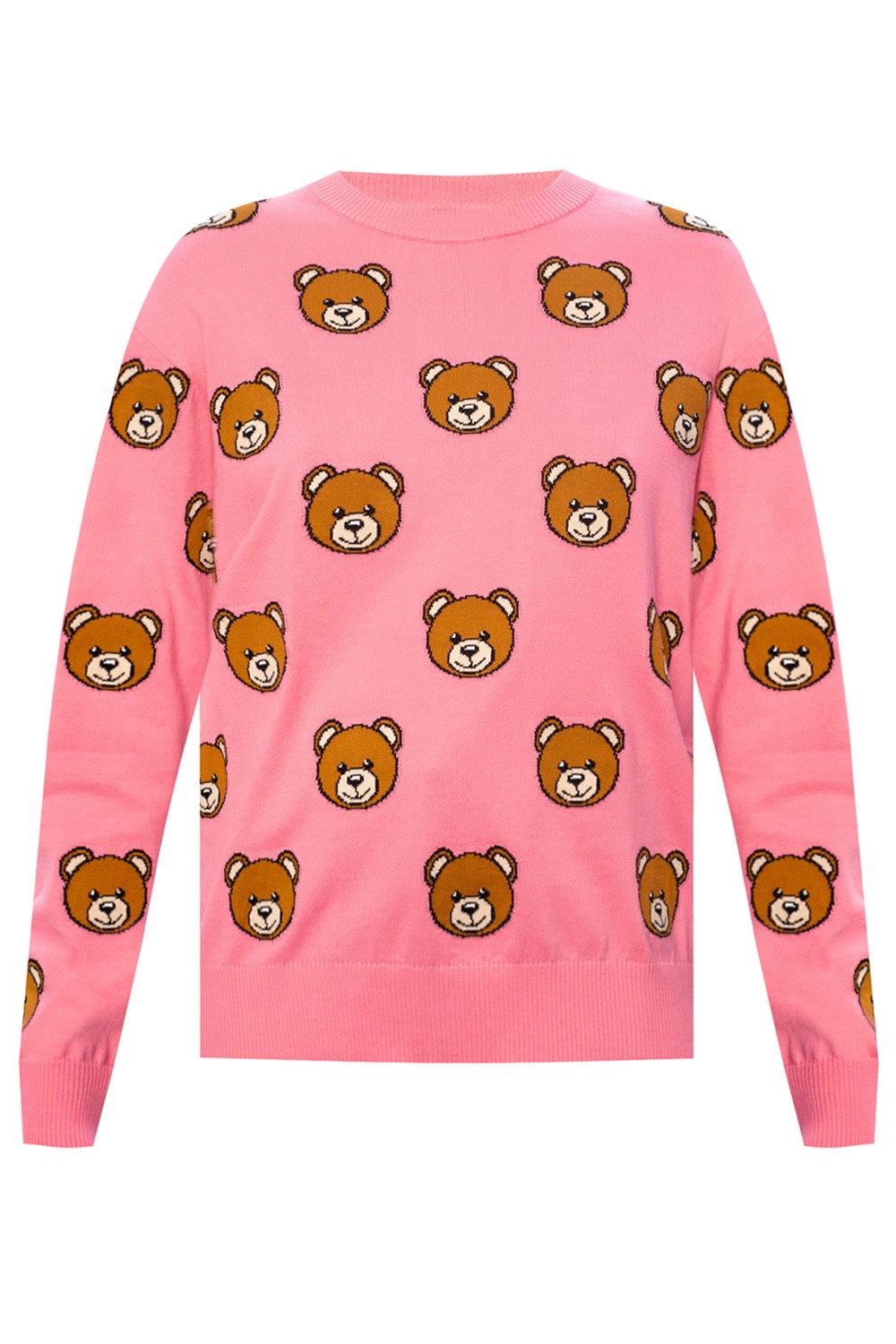 Moschino bear discount knitwear